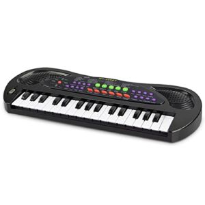 HEEPUEW Piano Keyboard for Kids – 32 Keys Toy Piano Portable Electronic Music Keyboard with Microphone, Musical Instruments Toys for 3-9 Year Old Boys and Girls