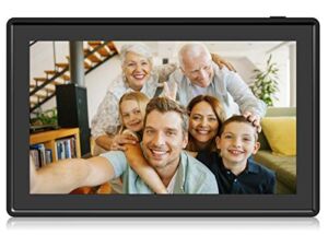Feelcare 11.6 Inch 16GB WiFi Digital Picture Frame, 2.4GHz and 5GHz Dual Band WiFi, Touch Screen, 1920×1080 IPS LCD Panel, Send Photos or Small Videos from Anywhere(Black)