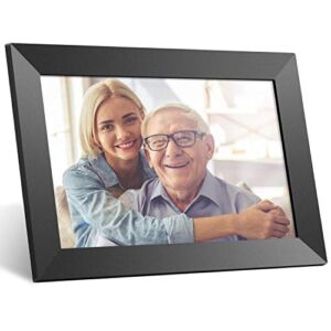 Anyuse Digital Picture Frame 8 inch WiFi 16GB Photo Frame with IPS HD Touch Screen, Share Photos or Videos via APP, Auto-Rotate, Wall Mountable, Portrait and Landscape
