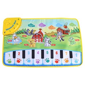 Alomejor Baby Music Mat Musical Toys Child Floor Piano Keyboard Mat Carpet for Children Kids Gift