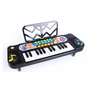 Kids Keyboard Piano, 25 Keys Multifunction Electric Keyboard Piano for Kids, Multifunction Music Educational Instrument Toy Piano Musical Instruments Gift Toy for 3 4 5 6 7 8 Year Old Boys and Girls