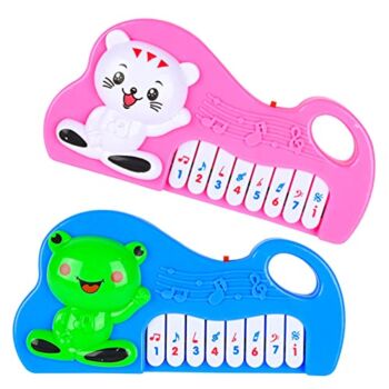 Grebest Baby Piano Toy,Mini Keyboard Toy Musical Sense Cultivation Intelligent Infant Early Educational Musical Toy Mini Piano Toy for 6 9 12 18 24 Months Random Color One Size | The Storepaperoomates Retail Market - Fast Affordable Shopping