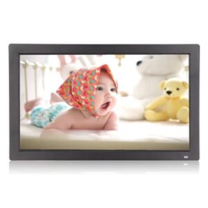 Digital Photo Frame 18.5 inch,Electronic Picture Frame,HD Touch Screen Smart Photo Frame 16:9,Auto Rotate Video Photo Frame,Easy to Share Photo/Video,Gift for Friends and Family(US Plug)