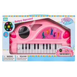 Kidplokio Pink Little Pianist Kids Electronic Keyboard Piano Toy Ages 3 and Up