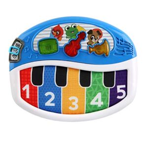 Baby Einstein Discover & Play Piano Musical Baby Toy, Learn About Instruments, Numbers and Animals in 3 Languages, Age 3 months and up