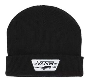 Vans, Knit Cuff-Beanie (Black, One Size)