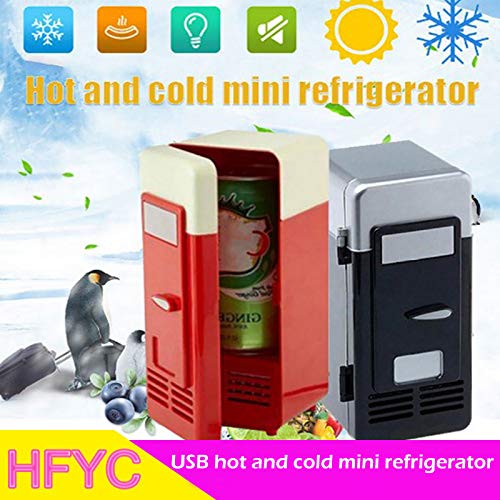 Mini Fridge Cooler Warmer Portable Car Refrigerator for Skincare, Foods, Medications, Home and Travel, (Gray) | The Storepaperoomates Retail Market - Fast Affordable Shopping