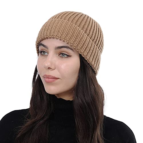 UIEGAR Trawler Beanie Watch Hat Roll-up Edge Skullcap Knit Cuff Short Fisherman Beanie for Men Women | The Storepaperoomates Retail Market - Fast Affordable Shopping