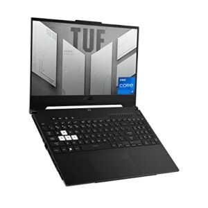 ASUS TUF Dash 15 (2022) Gaming Laptop, 15.6″ 144Hz FHD Display, Intel Core i7-12650H, GeForce RTX 3060, 16GB DDR5, 512GB SSD, Thunderbolt 4, Thunderbolt 4, Windows 11 Home, Off Black, FX517ZM-AS73