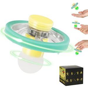 Bounce Fidget Spinners Toys Idea ADHD Fidget Toys Exercise Hand-Eye Coordination Adult Stress Relief Sensory Toys Goodie Bag Stuffers Green Yellow