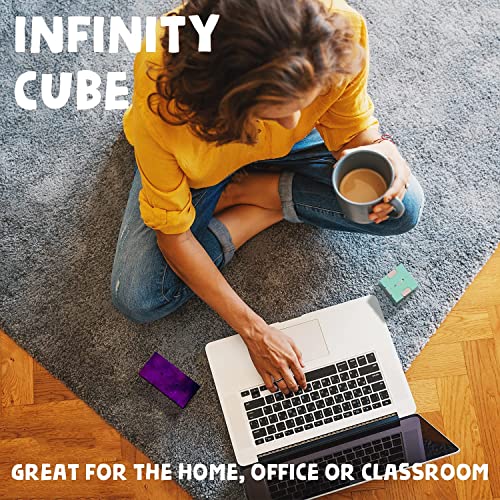 BUNMO Fidget Cube Infinity Cubes 2pc – Great Gifts for Teenage Boys, Stress Relief Gifts, Infinity Cube Fidget Toy, Stocking Stuffers for Teen Boys, 13 Year Old boy Gift Ideas, Fidget Cube for Adults | The Storepaperoomates Retail Market - Fast Affordable Shopping