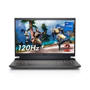 Dell G15 5520 15.6 Inch Gaming Laptop – 1080p FHD 120Hz Display, Intel Core i7-12700H, 16GB DDR5 RAM, 512GB SSD, NVIDIA Geforce RTX 3060 6GB GDDR6, Intel Wi-Fi 6, USB C, Windows 11 – Dark Shadow Grey