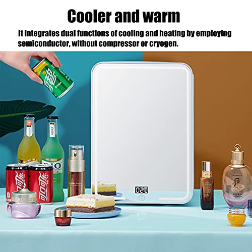 Mini Fridge, 12 Liter Portable Cooler and Warmer, Personal Fridge for Skin Care, Food, Medications, Great for Bedroom, Office, Dormitory, Car | The Storepaperoomates Retail Market - Fast Affordable Shopping