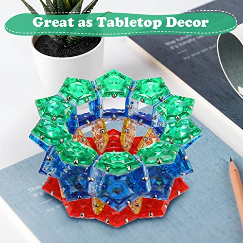 Magnetic Fidget Sphere – Pentagons Magnets Balls – 12 Piece Set – Crystal Green – Magnet Fidgets Toy – Creativity Beyond Imagination, Inspirational, Recreational, Desk Toys for Adults | The Storepaperoomates Retail Market - Fast Affordable Shopping