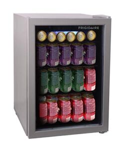 Frigidaire EFMIS9000AMZ Freestanding Beverage Center Fridge-Fits 88 Cans or 25 Bottles, Black, 24