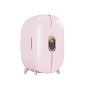 REKIRO Mini Beauty Fridge, 12 Liter Portable Refrigerator for Skin Care Cosmetics Beauty Makeup, AC/DC Mini Fridges for Bedroom Dorm Office & Car