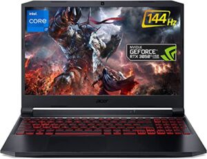 Acer Nitro 5 Gaming Laptop 15.6″ FHD IPS 144Hz, Intel 8-Core i7-11800H(up to 4.6GHz), NVIDIA GeForce RTX 3050 Ti, 32GB RAM 1TB PCIe SSD, WiFi6, Ethernet, Backlit KB, Win 11, w/Gaming Mouse