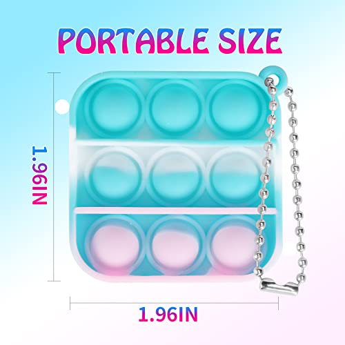 80PCS Mini Pop Keychain Fidget Sensory Toys, Mini Pop Bulk Fidget Keychain Toy Party Favors for Kids, Keychain Bubble Pop Desk Toy Wrap Pop Stress Reliever Anti-Anxiety, Desk Toy for Kids Adults | The Storepaperoomates Retail Market - Fast Affordable Shopping