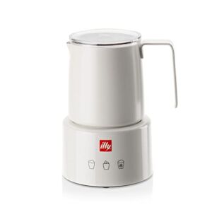 Illy Milk Frother by Lissoni (Almond), Hand Wash, All Milk Types, Hot Chocolate