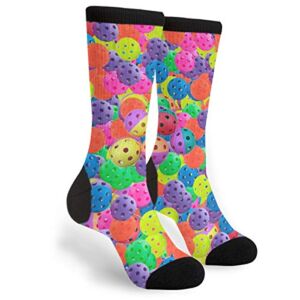 Pickleball Novelty Socks For Women & Men One Size