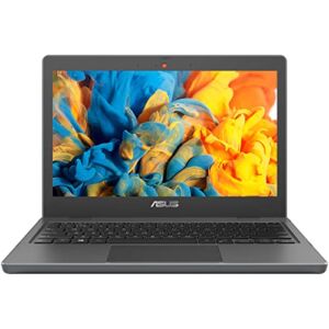2022 Newest ASUS Military-Grade Student Laptop, 11.6″ HD Certified Eye-Care Display, Intel Dual-Core Processor, 4GB RAM, Ethernet Port, Spill-Resistant Keyboard, USB Type-C, Win10 Pro (256GB Storage)