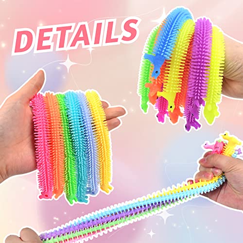 20 PCS Stretchy Fidget Toy,Colorful Stretchy Strings Fidget Toy,Sensory Fidget Worm Stretch Toys for Children’s Day Gift,Kids,Adults,Boys,Girls,Stress Relief,Calming and Relaxing Present | The Storepaperoomates Retail Market - Fast Affordable Shopping