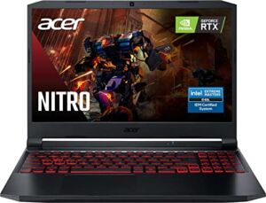 Acer Nitro 5 15.6″ FHD IPS 144Hz Display Gaming Laptop | Intel Core i7-11800H | NVIDIA GeForce RTX 3050Ti | 32GB RAM | 1TB SSD | Backlit Keyboard | Windows 11 | with USB3.0 HUB Bundle