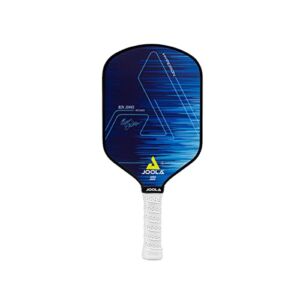 JOOLA Ben Johns Hyperion CAS 16 Pickleball Paddle – Carbon Abrasion Surface with High Grit & Spin, Sure-Grip Elongated Handle, 16mm Pickle Ball Paddle with Polypropylene Honeycomb Core, USAPA Approved