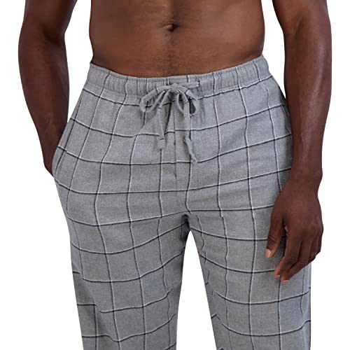 Hanes Men’s Jersey And Flannel Sleep Set Black/Grey, 3X-Large | The Storepaperoomates Retail Market - Fast Affordable Shopping