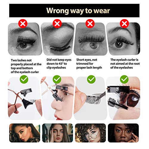 KASTUMBGA Magnetic Eyelashes without Eyeliner,Natural Looking Magnetic Eyelashes 3D Effect Waterproof,Reusable Fake Eyelash With Applicator (2-Pairs） | The Storepaperoomates Retail Market - Fast Affordable Shopping