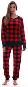 #followme Printed Velour Pajama Top with Jogger Pant 6757-10195-M