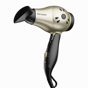 Revlon 1875W Compact Folding Handle Hair Dryer | Great for Travel