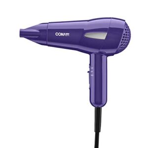 Conair Mini Travel Hair Dryer for On-The-Go Styling