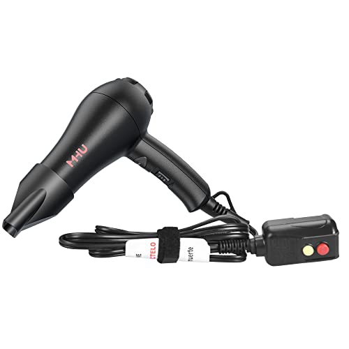 Mini Blow Dryer Ceramic Ionic 1000 Watts for Painting and Acrylic Pouring, Small Hair Dryer Compact and Lightweight for Kids and Travel, 2 Speed Settings and Cool Shot Plus Concentrator, Black | The Storepaperoomates Retail Market - Fast Affordable Shopping