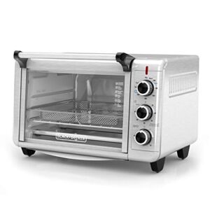 BLACK+DECKER Crisp ‘N Bake Air Fry Toaster Oven, Stainless Steel, TO3215SS, 6 Slice