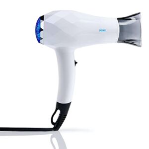 InStyler Mini Travel Dryer – Portable Small Professional Dryer – Fast Drying for Smooth, Healthy, Shiny Hair with Precision Styling Control – For All Hair Types