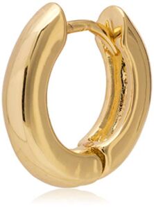 Anne Klein Gold Huggie Hoop Earrings