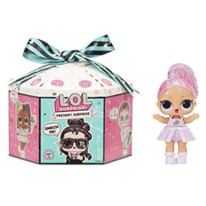 LOL Surprise Present Surprise Series 2, Glitter Star Sign Doll with 8 Surprises – Colorful Fun Collectible Doll Playset with Doll Accessories Including Outfit – Birthday Gifts for Girls Ages 4-14