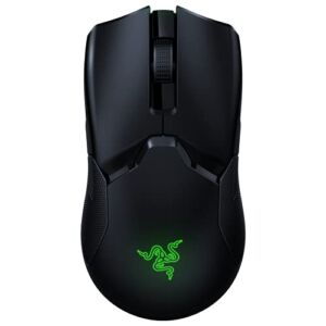 Razer Viper Ultimate Lightweight Wireless Gaming Mouse: Fastest Gaming Switches – 20K DPI Optical Sensor – Chroma Lighting – 8 Programmable Buttons – 70 Hr Battery – Classic Black