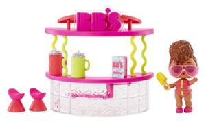LOL Surprise OMG House of Surprises Snack Bar Playset with Rip Tide Collectible Doll and 8 Surprises – Great Gift for Kids Ages 4+