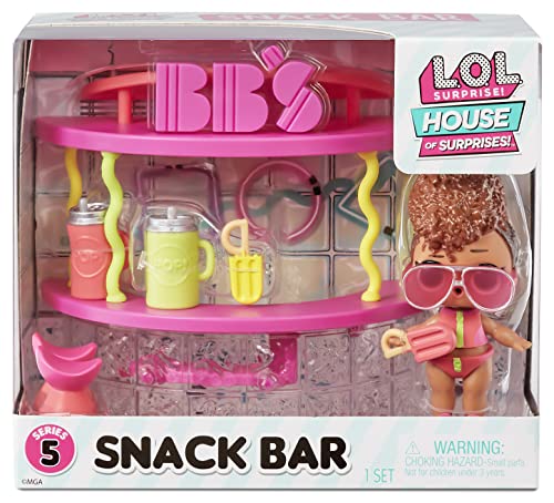 LOL Surprise OMG House of Surprises Snack Bar Playset with Rip Tide Collectible Doll and 8 Surprises – Great Gift for Kids Ages 4+ | The Storepaperoomates Retail Market - Fast Affordable Shopping