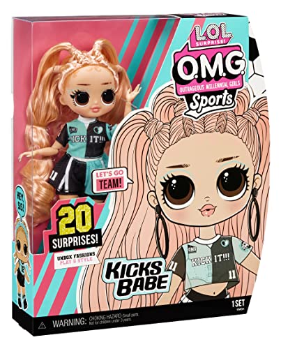 LOL Surprise OMG Sports Fashion Doll Kicks Babe with 20 Surprises – Great Gift for Kids Ages 4+ | The Storepaperoomates Retail Market - Fast Affordable Shopping