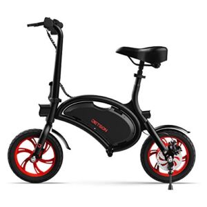 Jetson Bolt Adult Folding Electric Ride On, Foot Pegs, Easy-Folding, Built-In Carrying Handle, Lightweight Frame, LED Headlight, Twist Throttle, Cruise Control, Rechargeable Battery