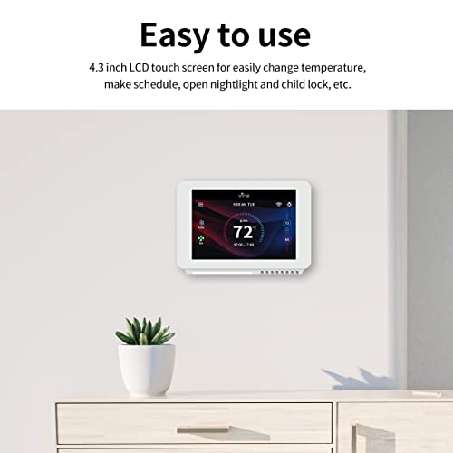Vine Wi-Fi 7day & 8 Period Programmable Smart Home Thermostat – Wi-Fi TJ-919E, Compatible with Alexa & Google Assistant – 6th Gen… | The Storepaperoomates Retail Market - Fast Affordable Shopping