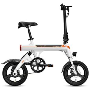 Jasion EB3 Adults Electric Bike Foldable Electric Bicycles for Adults 350W Motor, 36V Lithium Battery,3 Levels Pedal Assist, 14″ Teens Folding ebike for Commuter, Exercise…