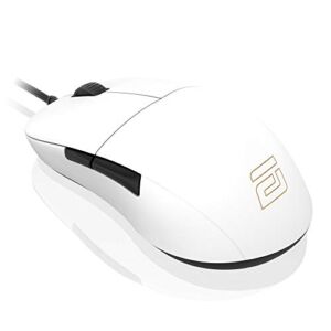 ENDGAME GEAR XM1r Gaming Mouse, Programmable Mouse with 5 Buttons and 19,000 DPI, XM1r White