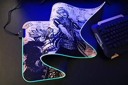 Large Gaming Mouse Pad for Animate Gamer RGB LED Gaming Mouse Pad | The Storepaperoomates Retail Market - Fast Affordable Shopping