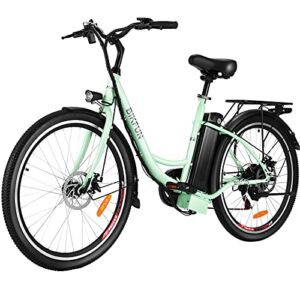 ANCHEER Electric Bike for Adult, Ebike 26″ 350W, Electric Bike with 36v 15Ah Removable Battery Up to 50 Miles, Commute and Travel Electric Professional 7 Speed E-Bike