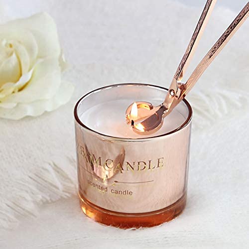 Vincidern Candle Accessory Set, Candle Wick Trimmer, Candle Wick Cutter, Candle Snuffer, Candle Wick Dipper Rose Gold (Gift Package) | The Storepaperoomates Retail Market - Fast Affordable Shopping