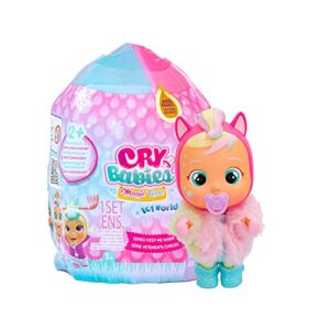 Cry Babies Magic Tears ICY World – Keep Me Warm Series | 8 Surprises, Accessories, Surprise Doll – Great Gift for Kids Ages 3+